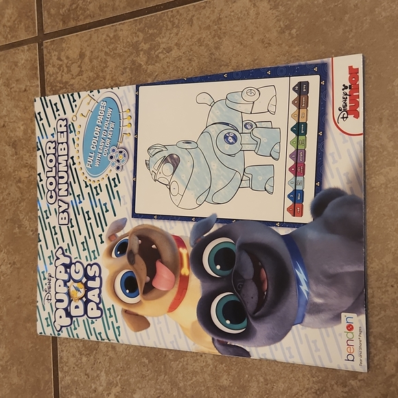 🐻 NWT Disney Color by Numbers
